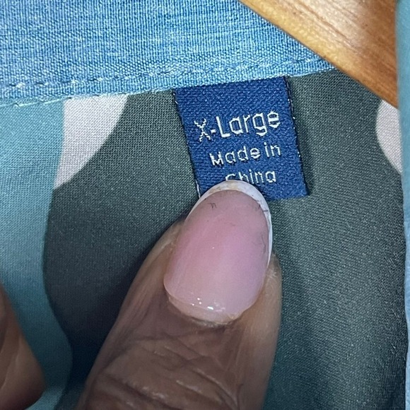 William Murray Golf Camouflage Short Sleeve Button Up Shirt Mens XLarge - Picture 4 of 12